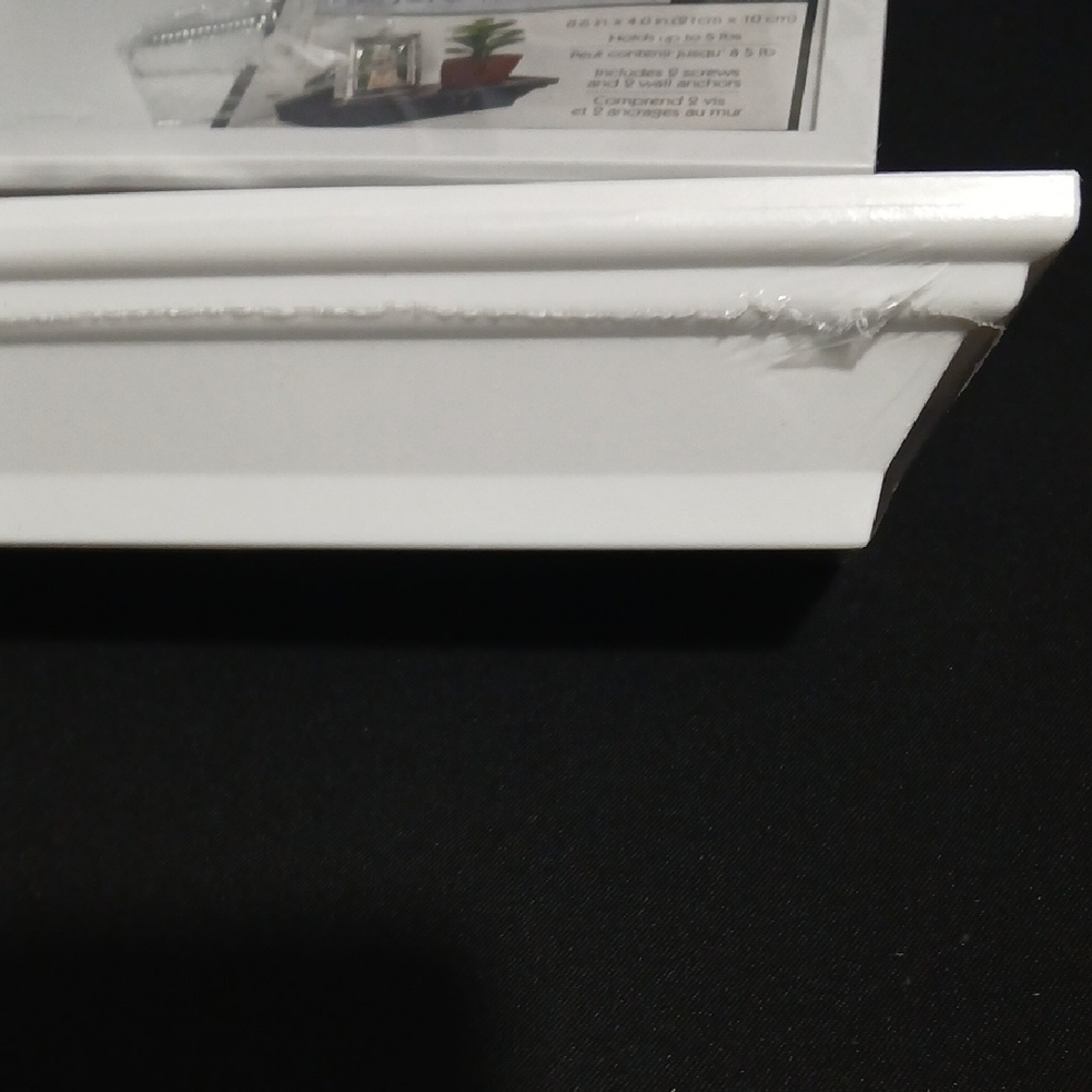 White Floating Shelf Set - Picture 3 of 5
